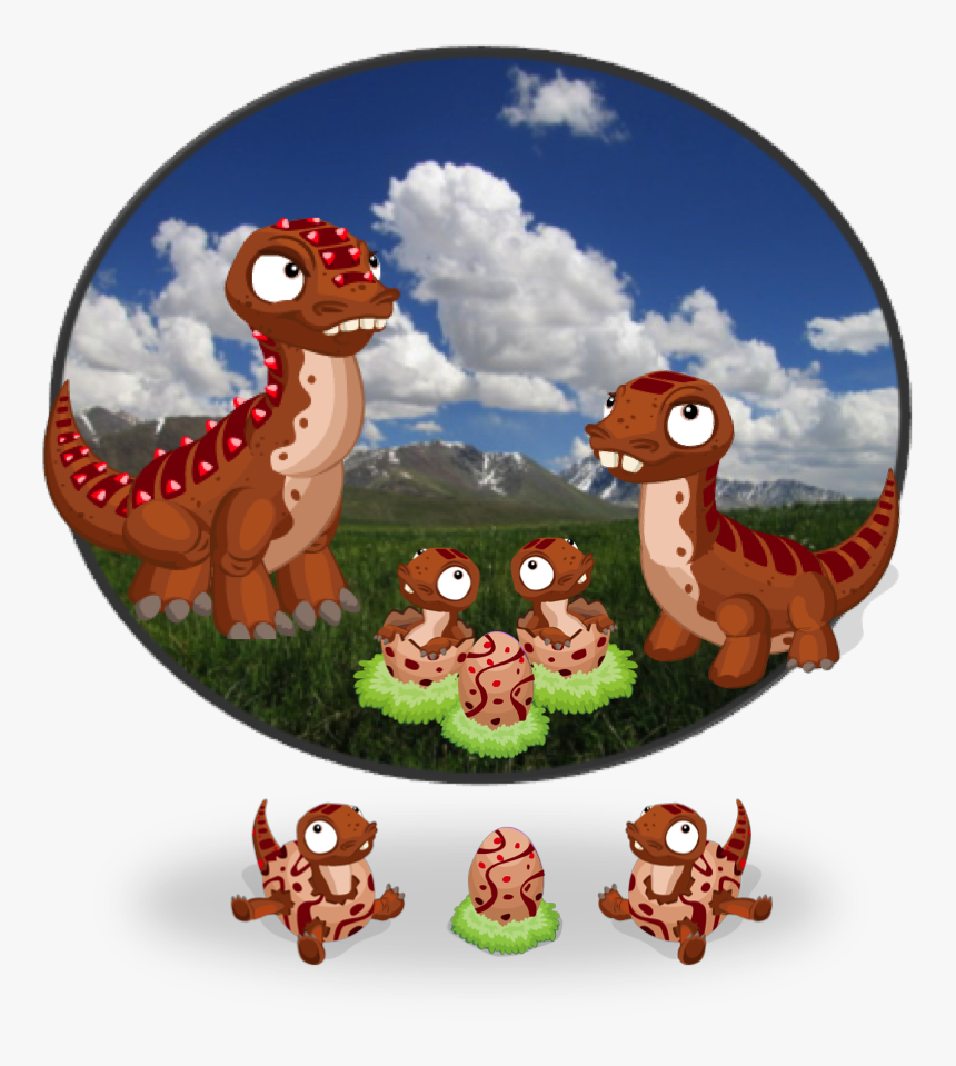 Brontosaurusplains Adult@2x - Cartoon, HD Png Download