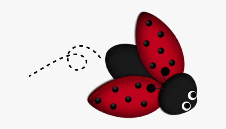 Clip Art Flying Lady Bug, HD Png Download