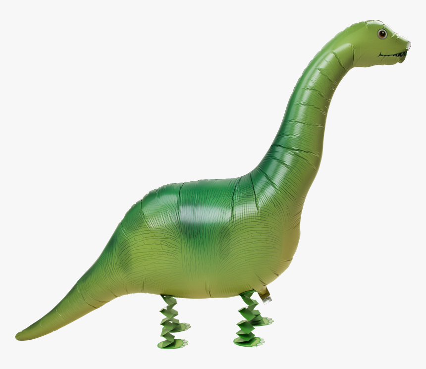 Folieballong Gående Brontosaurus - Dinosaurie Ballong, HD Png Download