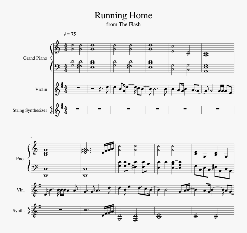 Piano - Sheet Music, HD Png Download