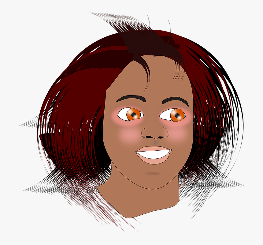 Drawing, Girl Manga, Bd, Anime, African Woman - Cartoon, HD Png Download