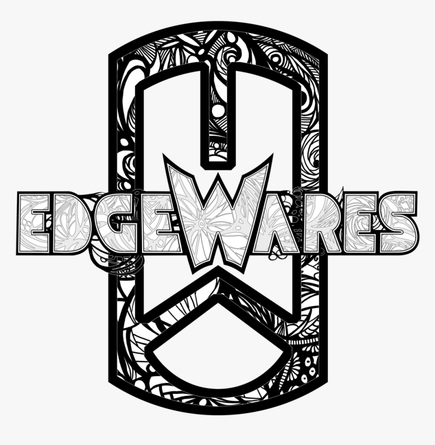 Edgewares Zen Doodle Fashion Designer Logo , Png Download - Emblem, Transparent Png
