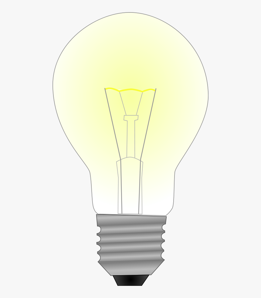 Light Light Bulb - Incandescent Light Bulb, HD Png Download