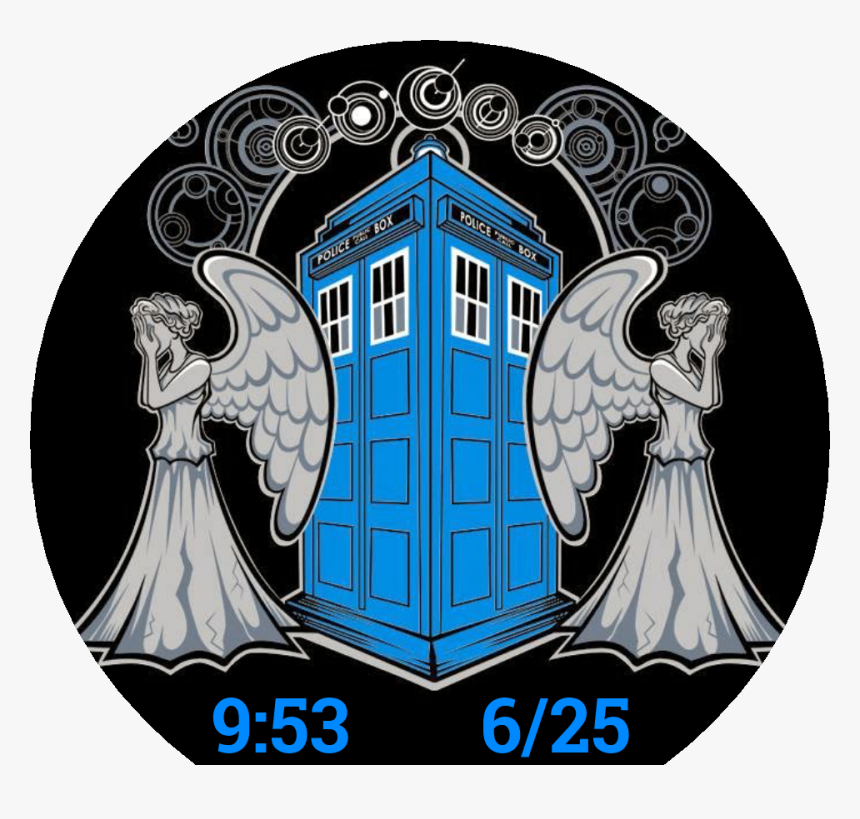 Transparent Tardis Clipart - Illustration, HD Png Download