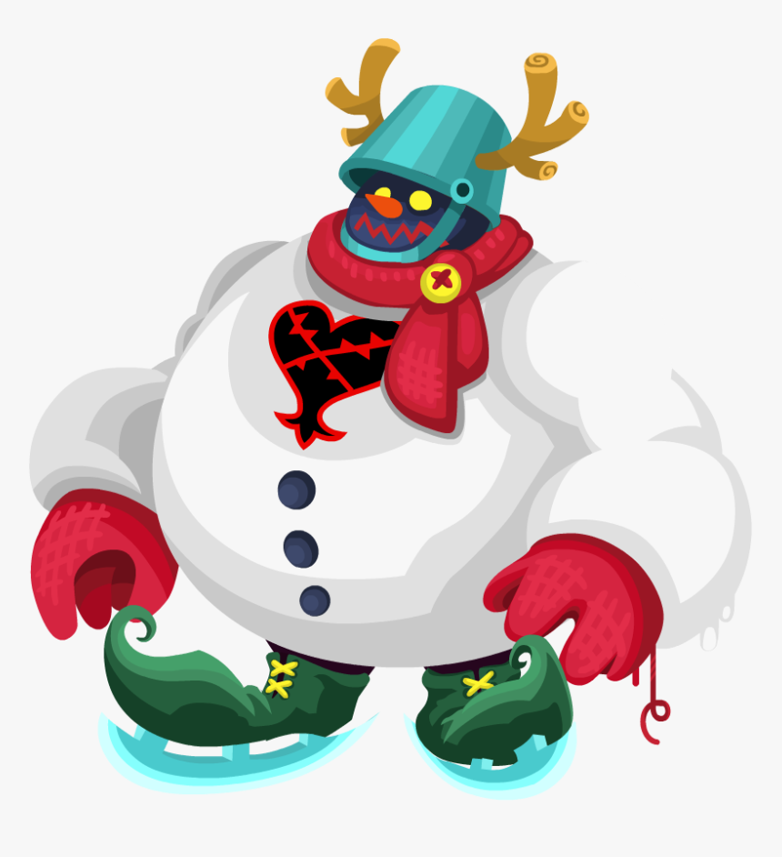 Large Snowman Khx - Kingdom Hearts Large Snowman, HD Png Download