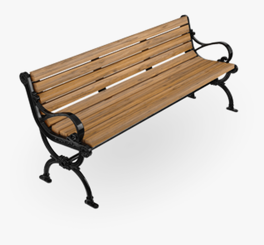 Outdoor Commercial Bench, HD Png Download
