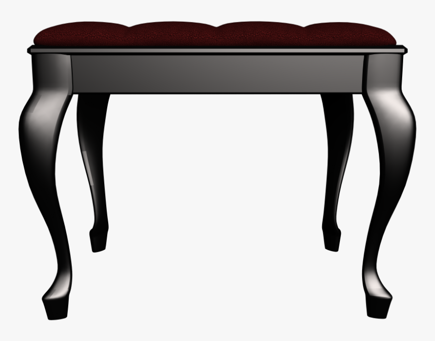 Piano Bench Png Transparent Picture - Piano Stool Transparent Background, Png Download