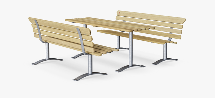 Outdoor Bench, HD Png Download