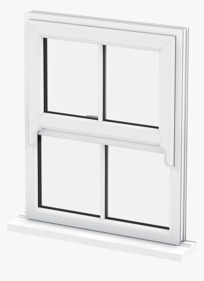 Upvc Sliding Sash Windows - Sash Window, HD Png Download