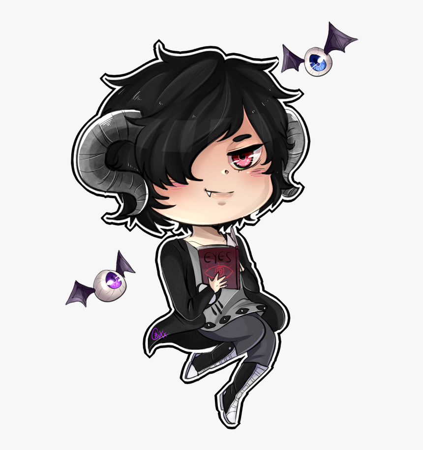 Transparent Demon Eyes Clipart - Male Oc, HD Png Download