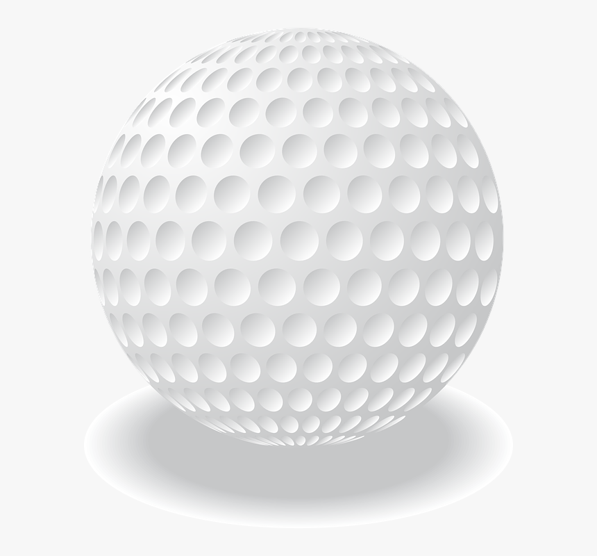 Sport, Golf, White, Ball Golf, Vector, Ball - Golf, HD Png Download