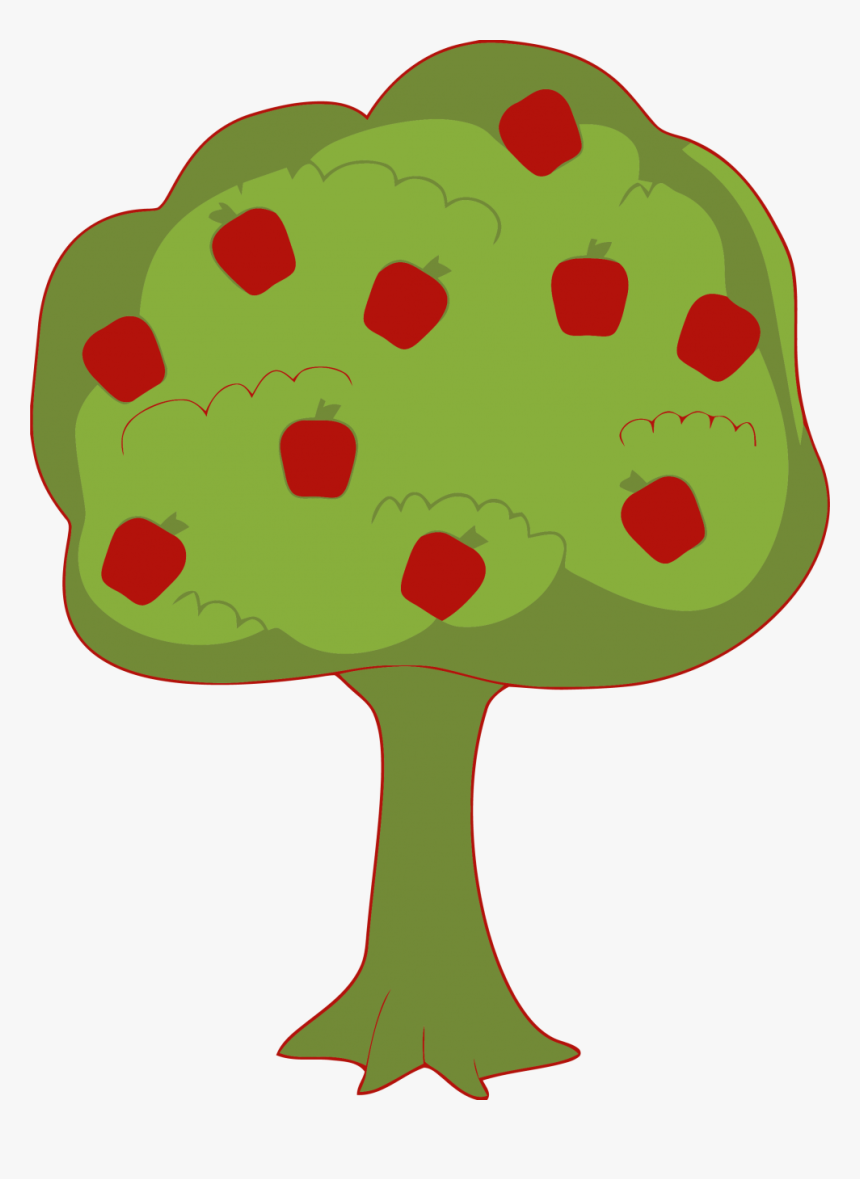 Apple Tree Clipart One Apple Tree Clipart Transparent Hd Png Download Transparent Png Image Pngitem