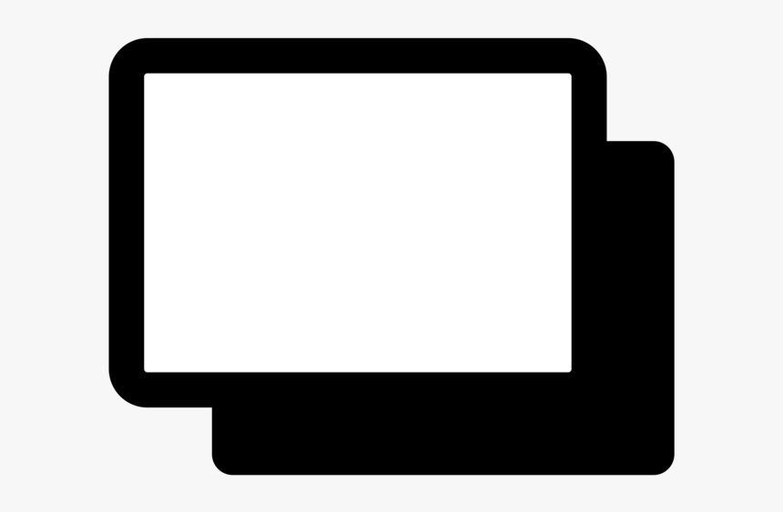 Square,electronic Device,line - Display Device, HD Png Download
