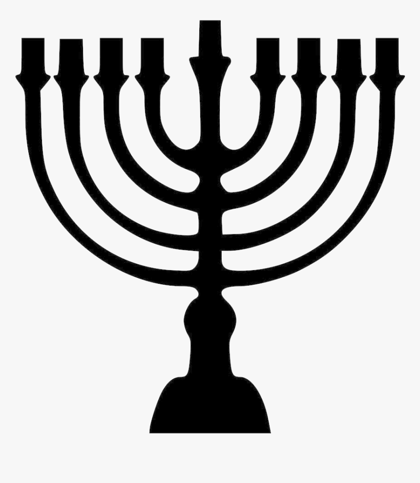 Hanukkah Png Image Download - Menorah Symbol, Transparent Png