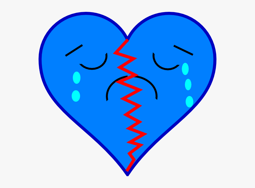 Heartbroken Svg Clip Arts - Heart, HD Png Download