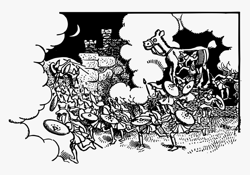 Trojan Horse - Portable Network Graphics, HD Png Download