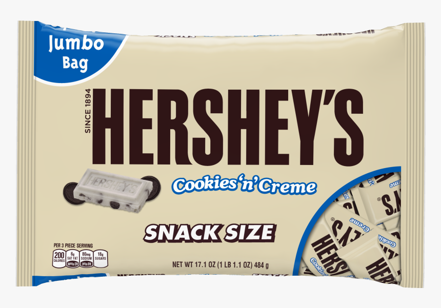 S N Cr Me - Hershey's Cookies N Creme Snack Size, HD Png Download