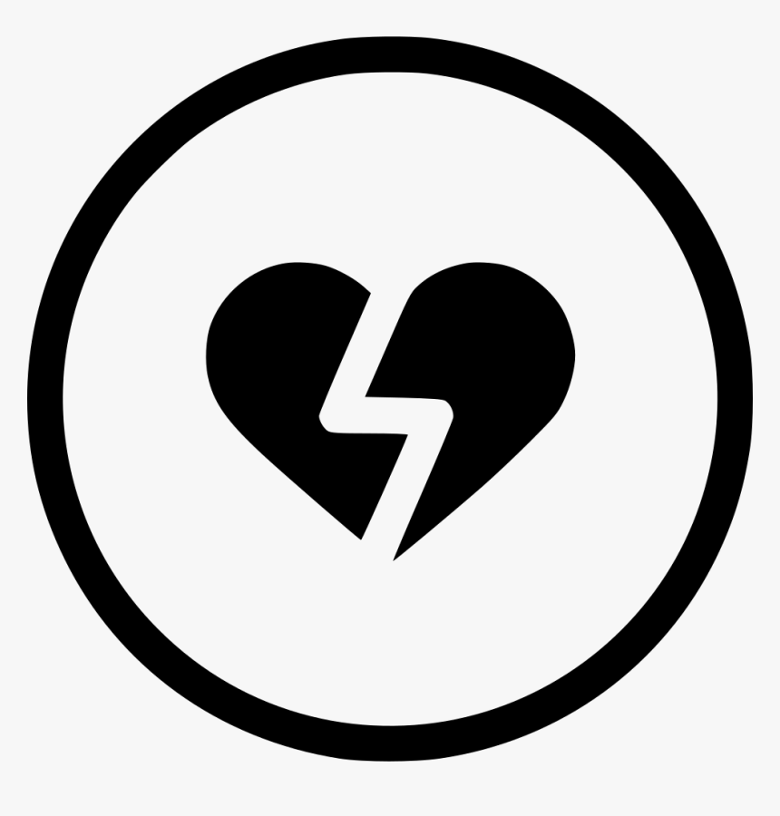 Heart Break - Circle, HD Png Download