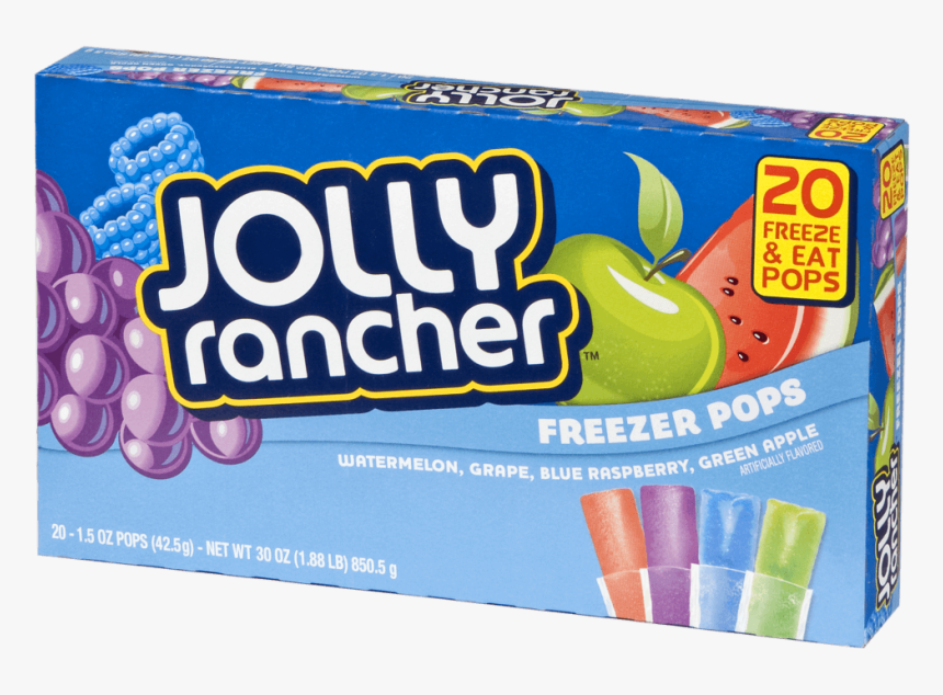 Jolly Rancher 20ct / Jolly Rancher Popsicles Carbs, HD Png Download