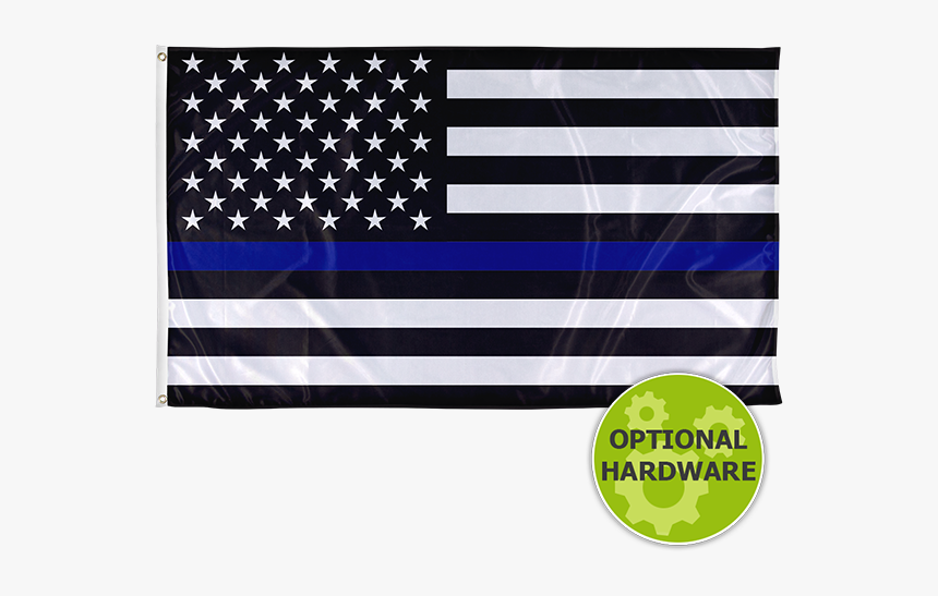 Us Flag Clipart Black And White, HD Png Download