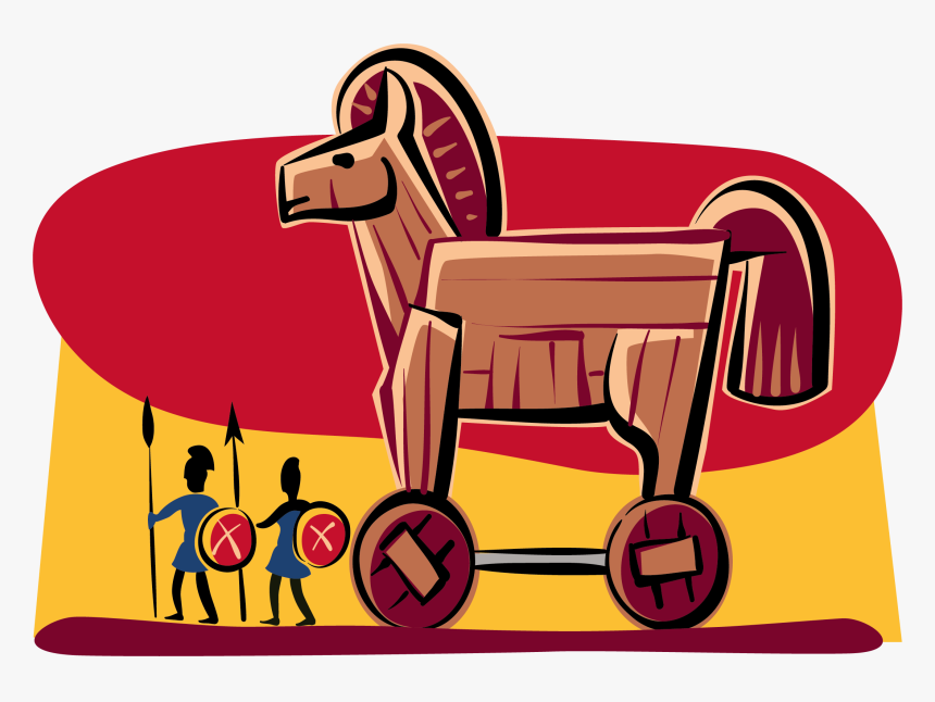 A Disaster Waiting To Happen - Trojan Horse Images Clipart, HD Png Download