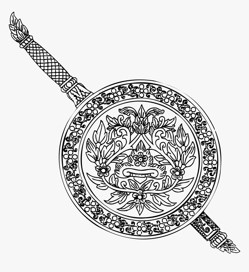 Emblem Of Royal Thai Police Clip Arts - Royal Thai Police, HD Png Download