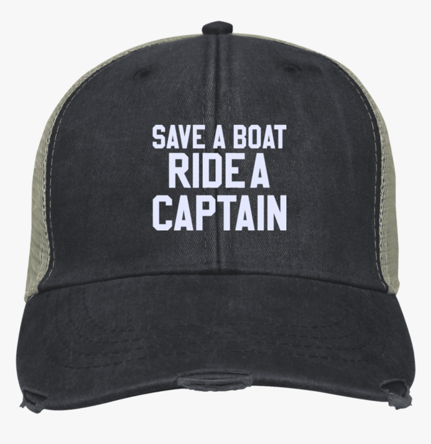 Save A Boat Ride A Captain Hat - Baseball Cap, HD Png Download