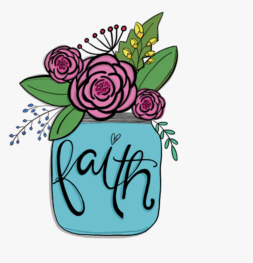 Bible Drawing Watercolor - Flower Drawing Doodle, HD Png Download