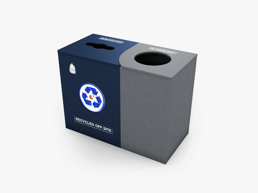 Custom Waste & Recycling Bins For Convention Center - Box, HD Png Download