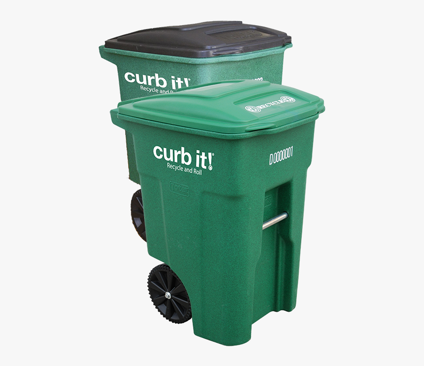 Garbage Can Curb, HD Png Download