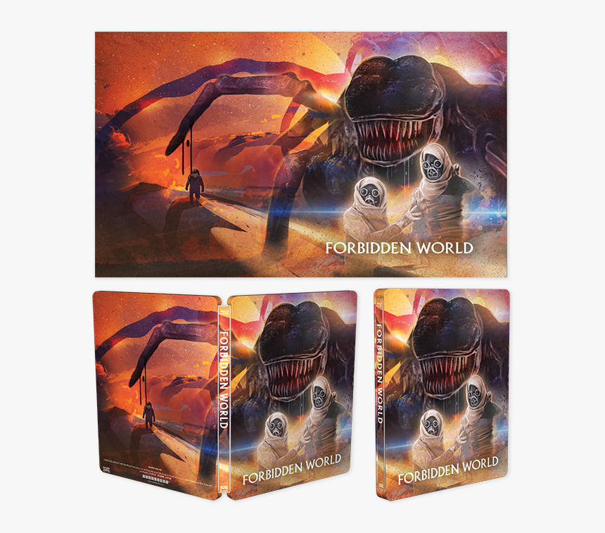Forbidden World Steelbook, HD Png Download