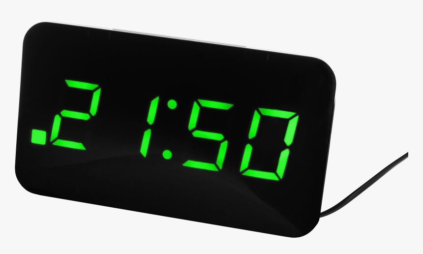 Digital Alarm Clock Jvd Green Numbers Sb24 , Png Download, Transparent Png