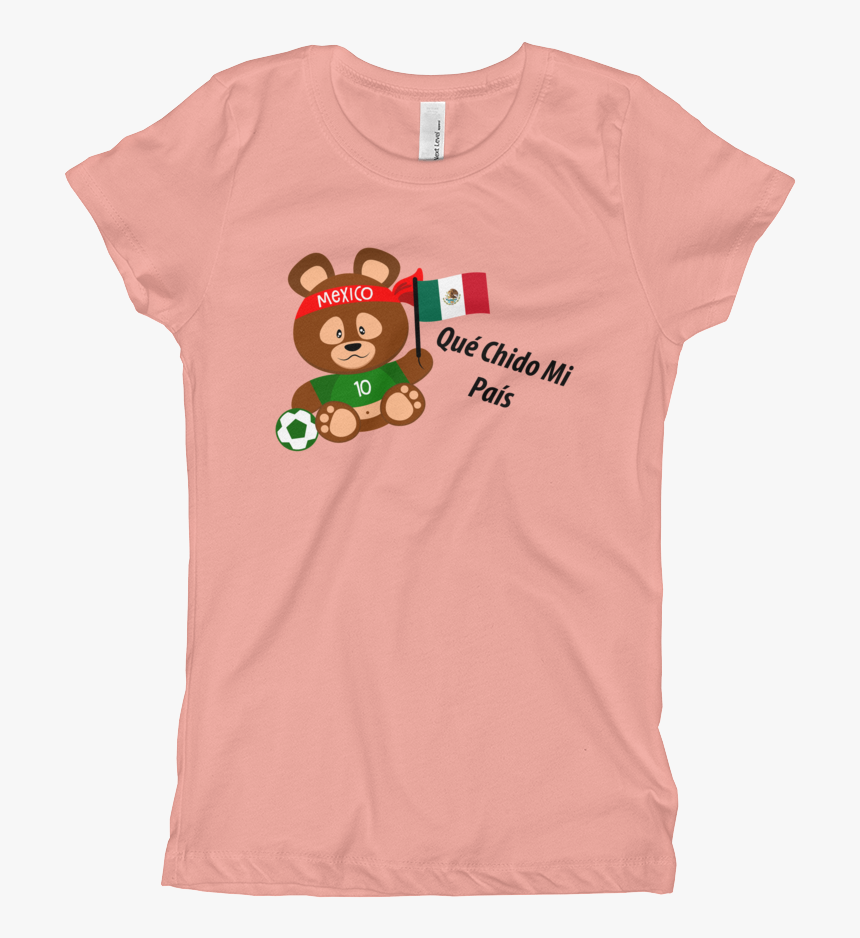 Camisa De Las Niñas Por Amor A Mexicó/girls Shirt For - Lor And T Shirt Girls, HD Png Download