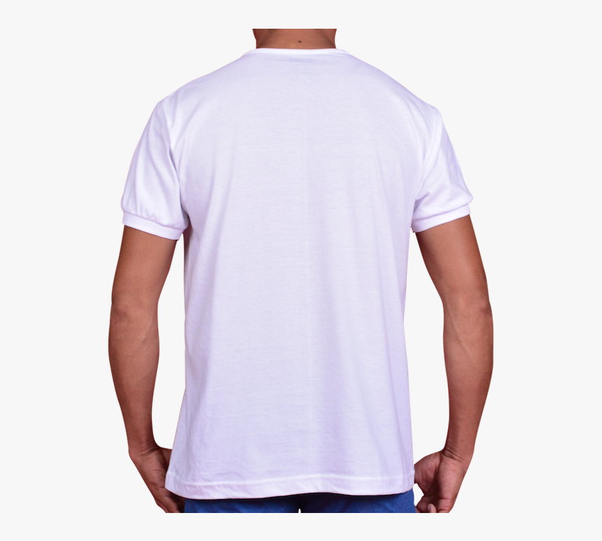 Camisa De Chino White Short-sleeve - Polo Shirt, HD Png Download