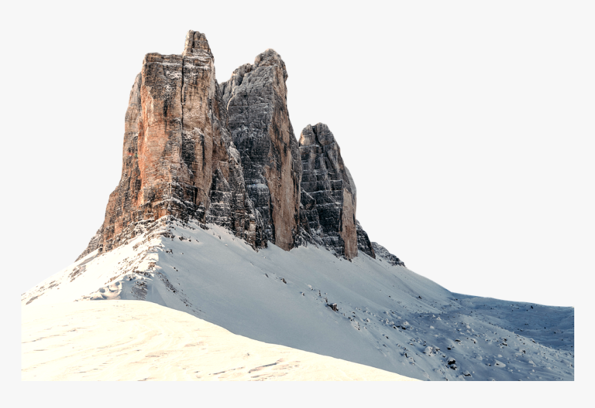 Mountain, Snow, Landscape, Peaceful, Reflection - Summit, HD Png Download