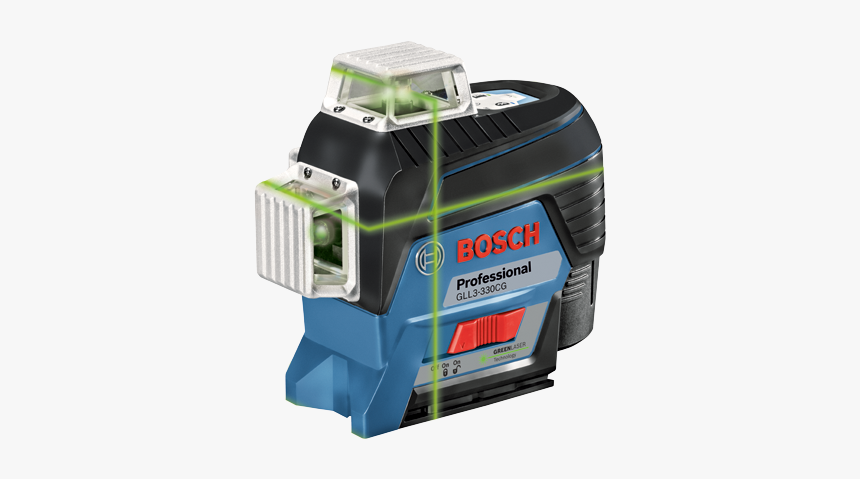 Gll3 330cg 360⁰ Connected Green Beam Three Plane Leveling - Bosch Laser Gll 3 80, HD Png Download