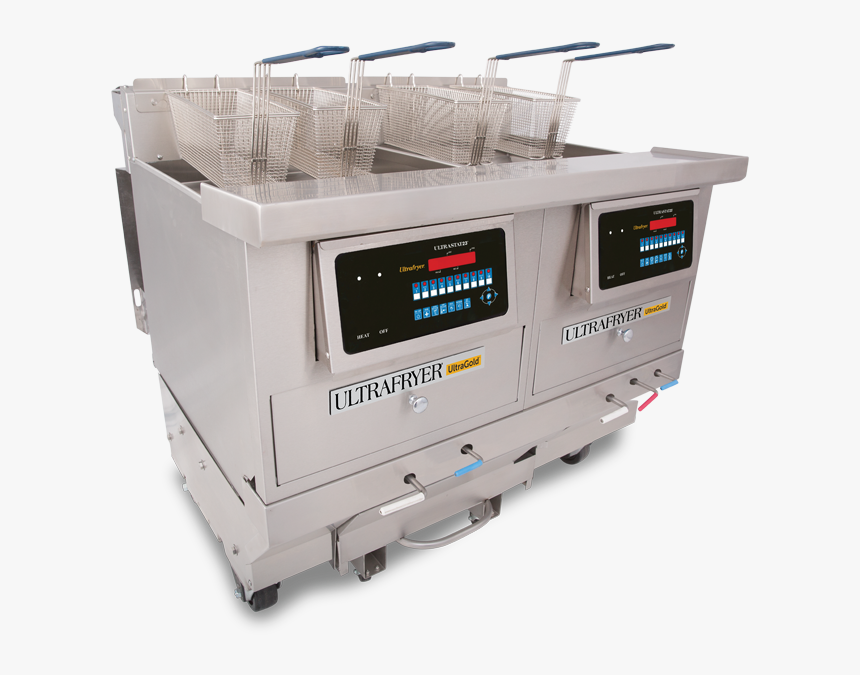 E20-18 Two Vat Electric Fryer With Ultraclear Plus - Electronic Component, HD Png Download
