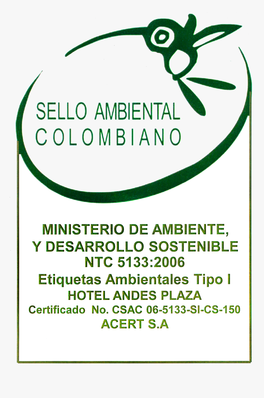 Sello Ambiental Colombiano - Calligraphy, HD Png Download