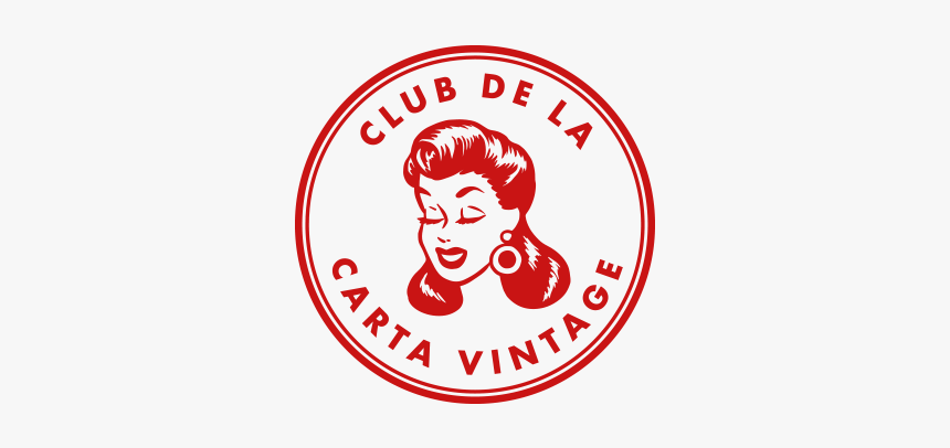 Club De La Carta Vintage Sello - Carmine, HD Png Download
