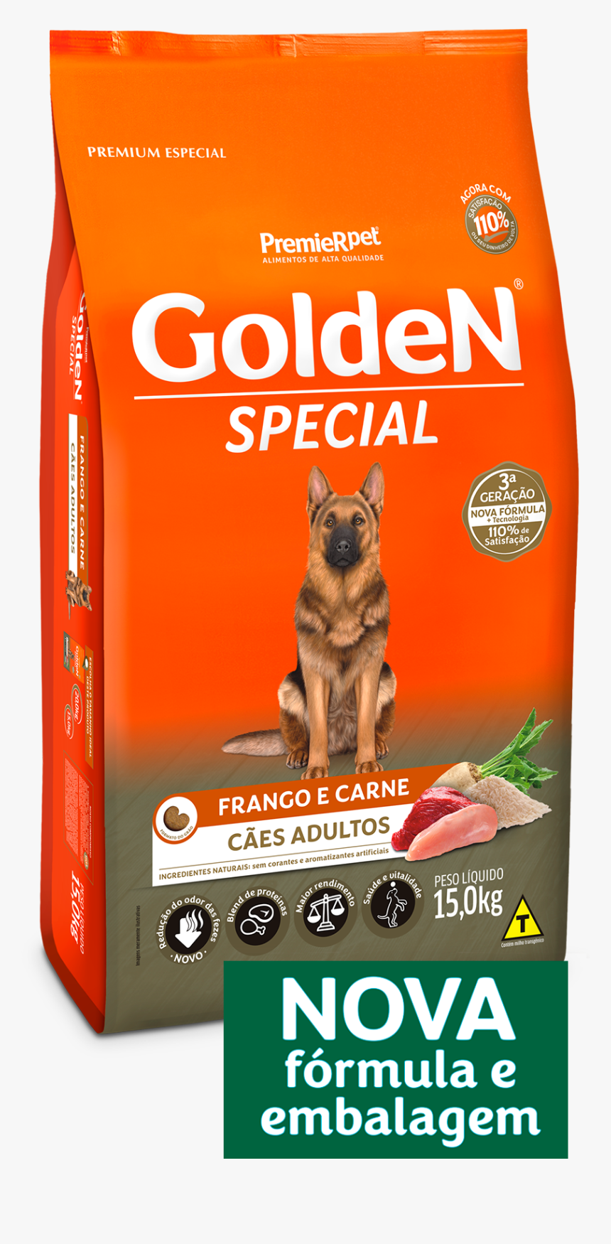 Ração Golden Frango E Carne, HD Png Download