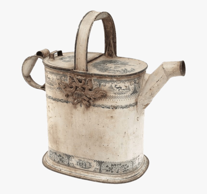 Decorative Watering Can - Antique Watering Can, HD Png Download