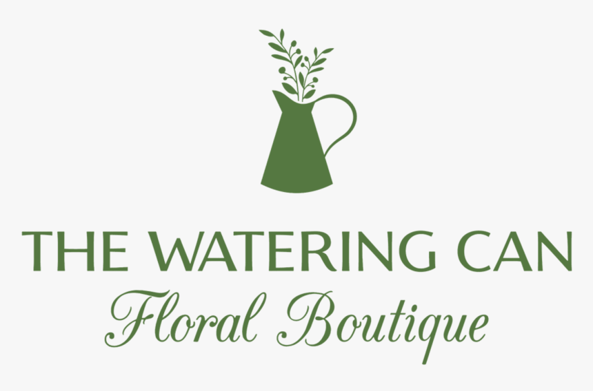 The Watering Can Floral Boutique - Graphic Design, HD Png Download
