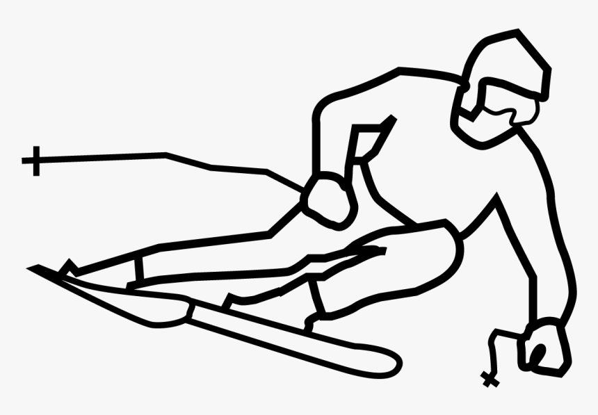 Skier Turns, HD Png Download
