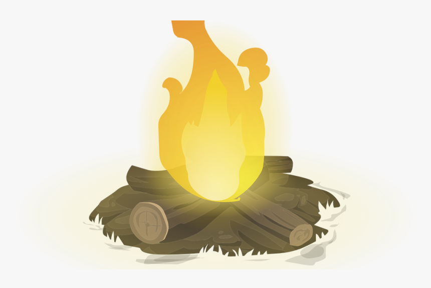 “due To The Current Dry Conditions, Effective Immediately - Camp Fire Logs Clipart, HD Png Download