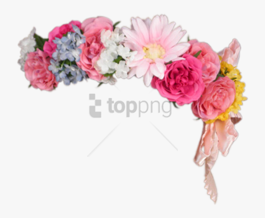 Transparent Arbustos Png - Head Flower Crown Png, Png Download