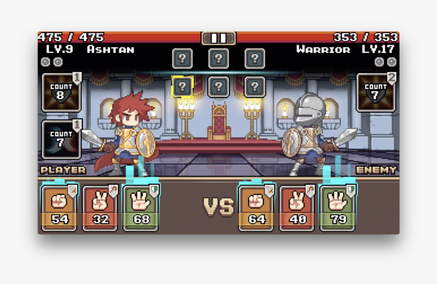 Rock Paper Scissors Video Game, HD Png Download