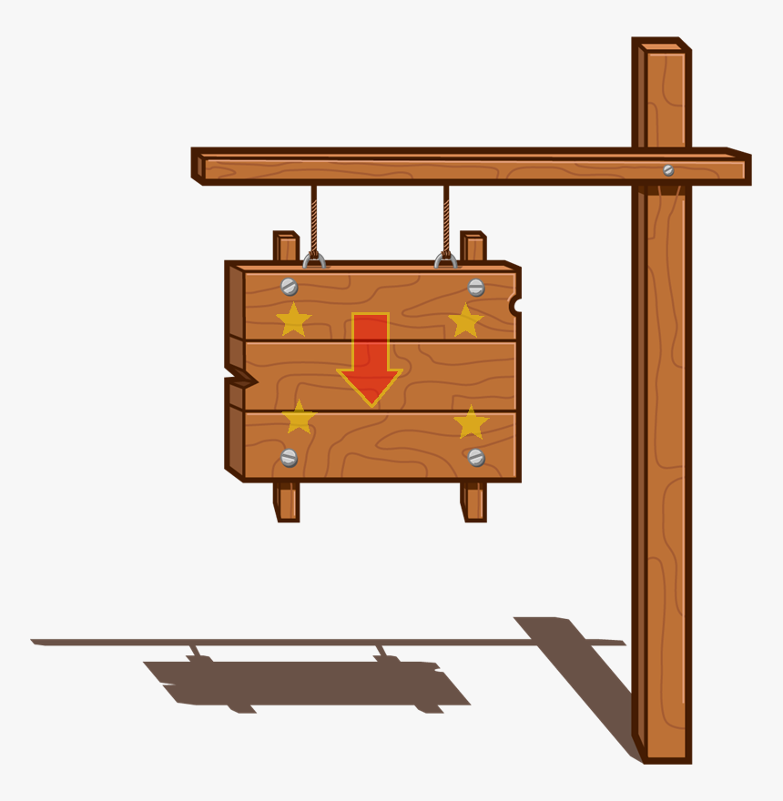 Wooden Signs, HD Png Download