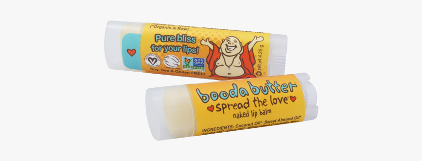 As The Weather Gets Colder And Colder, A Good Lip Balm - Booda Butter Vegan Lip Balm, HD Png Download
