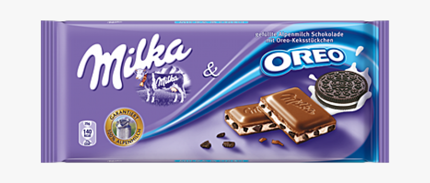 Chocolate Milka Oreo Png, Transparent Png