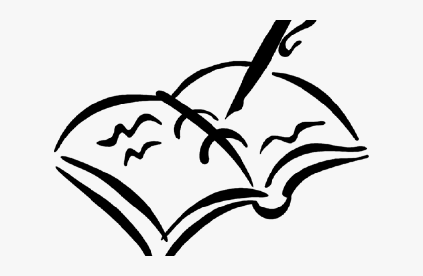 Pen Clipart Line Art - Fountain Pen Clip Art, HD Png Download